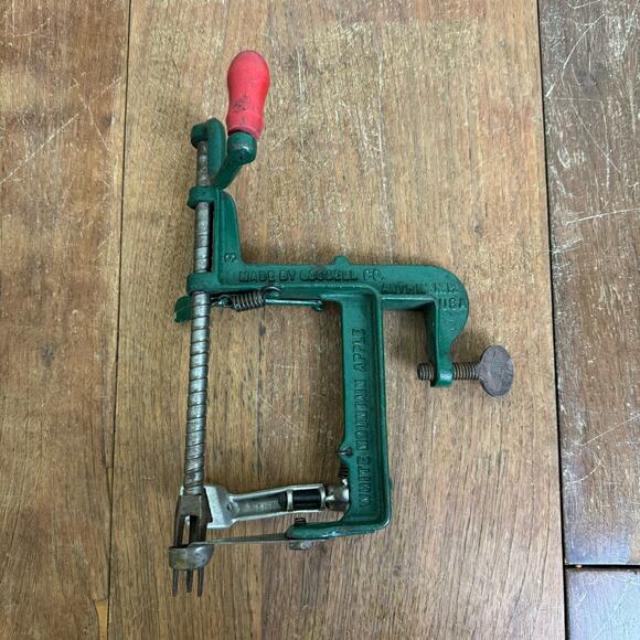 Vintage 1950s Cast Iron White Mountain Apple Peeler Parer Corer Slicer - Picture 1 of 5